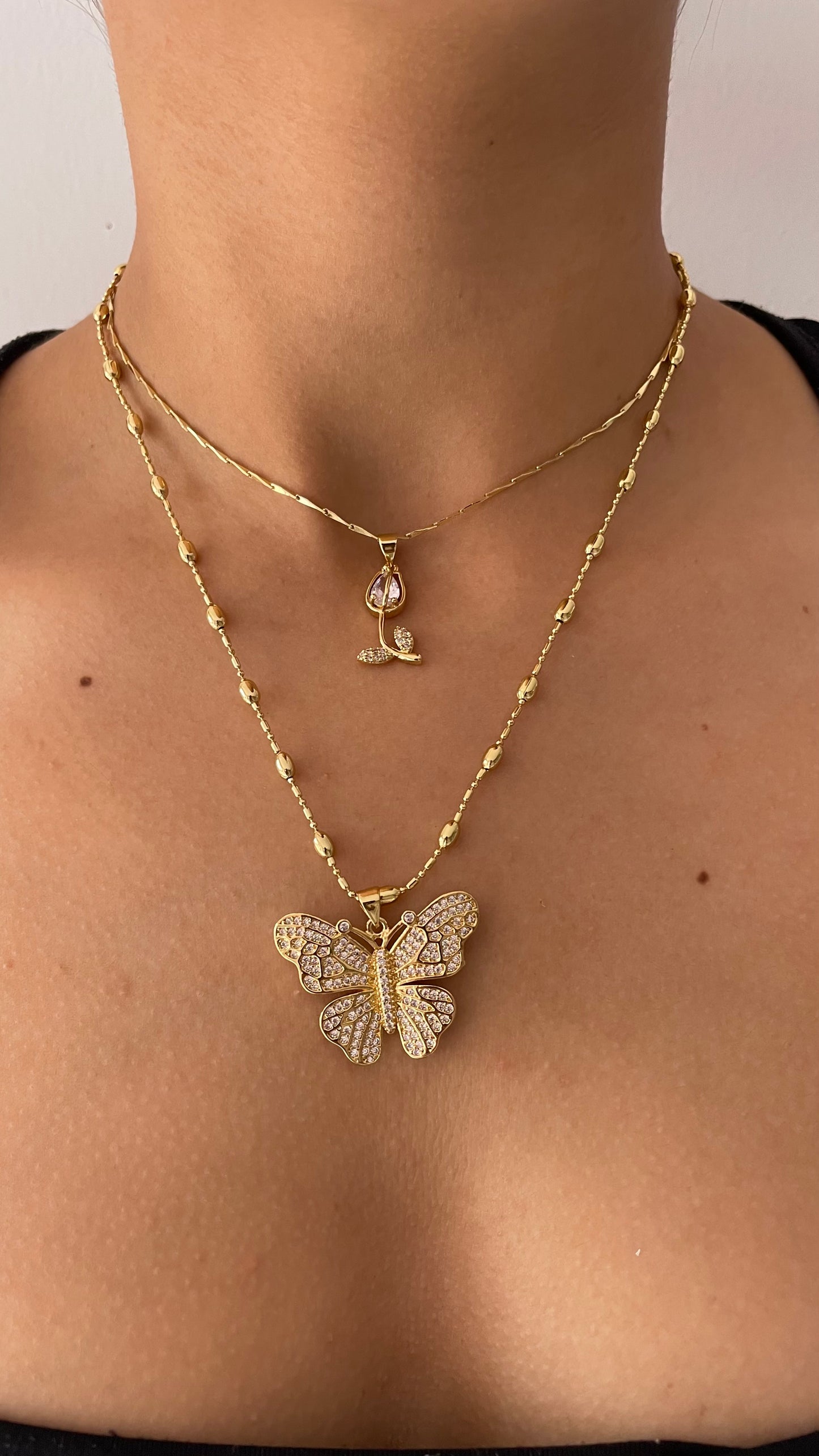 COLLAR MARIPOSA & COLLAR MELISSA