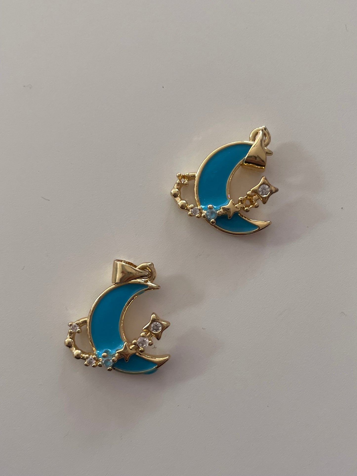 DIJE LUNA AZUL