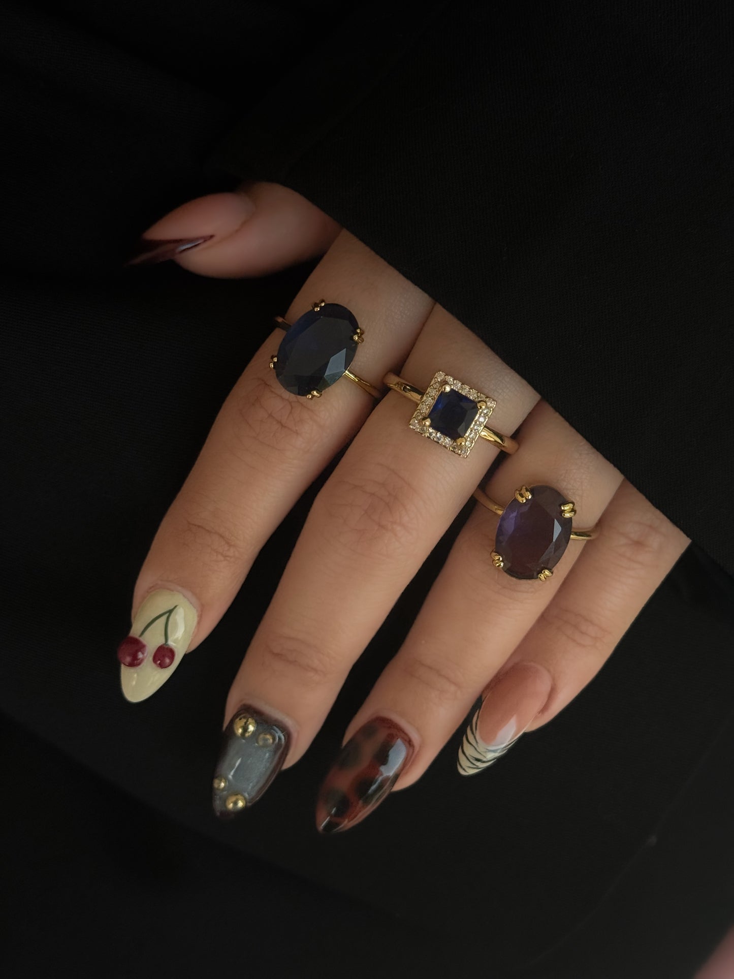 ANILLO AMATISTA, ANILLO LAZULI & ANILLO ZULI