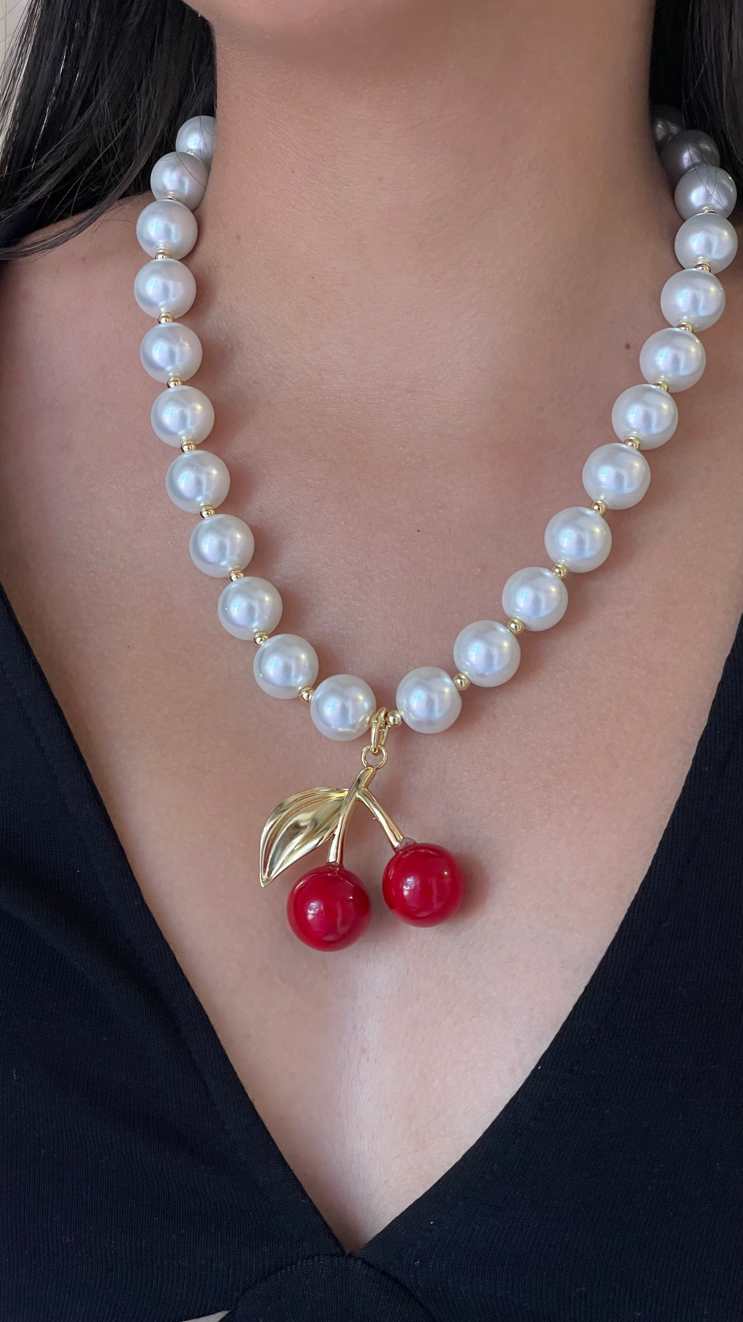 COLLAR CEREZA XL