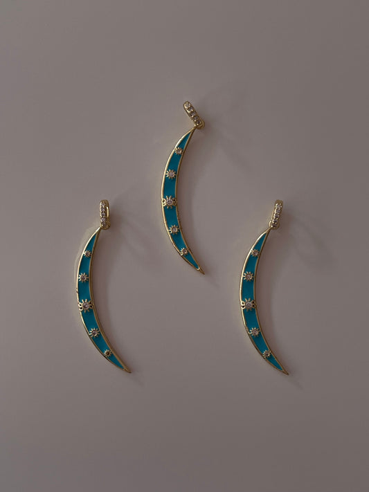 DIJE LUNA AZUL