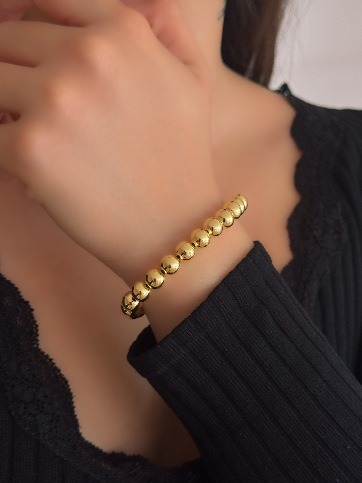 PULSERA BOLITAS GRANDES (REMATES)