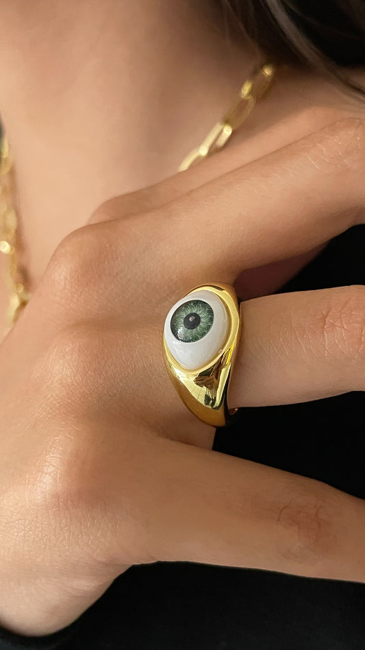 Anillo Ojo VERDE