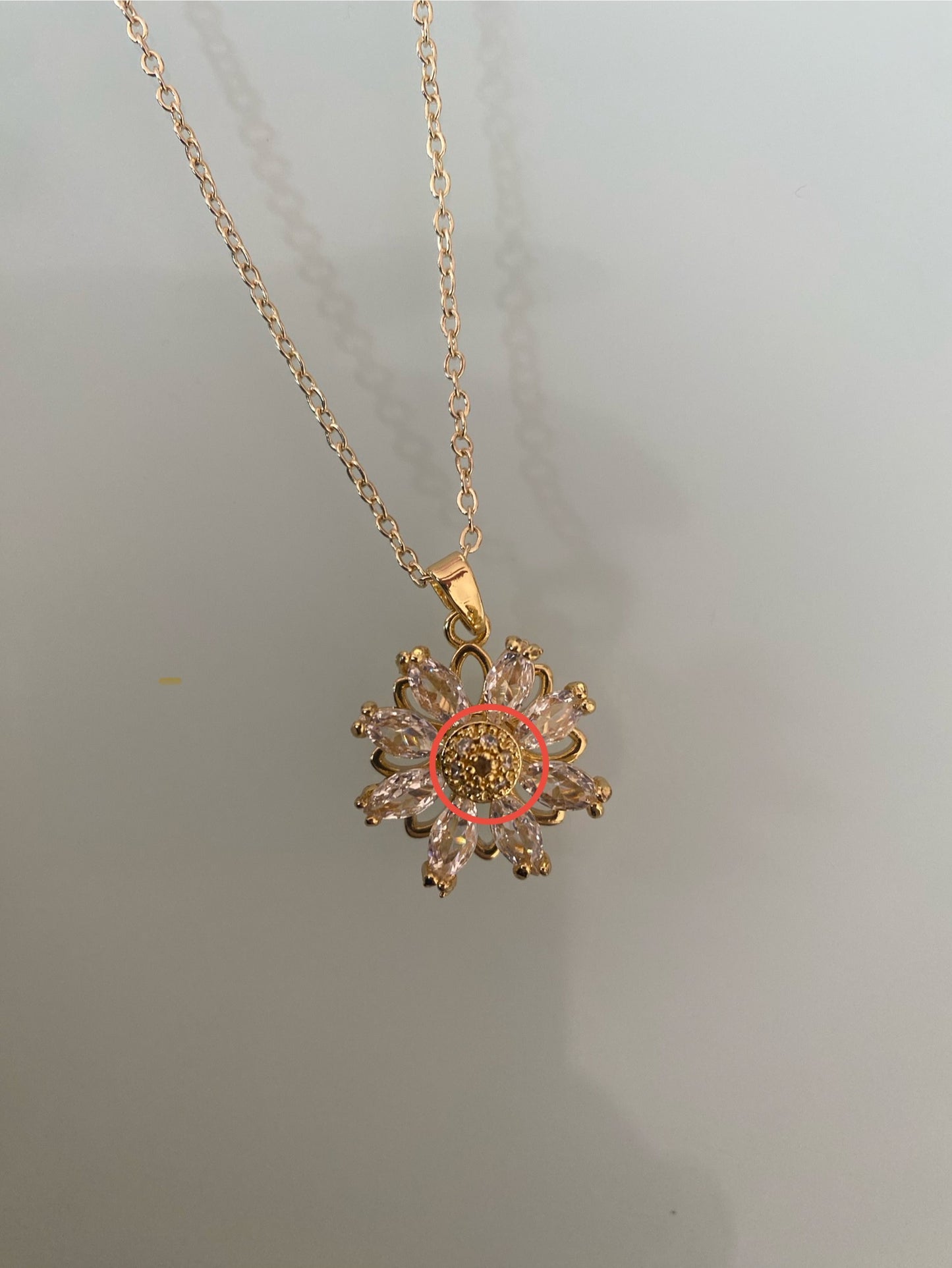 COLLAR GIRASOL (REMATE)