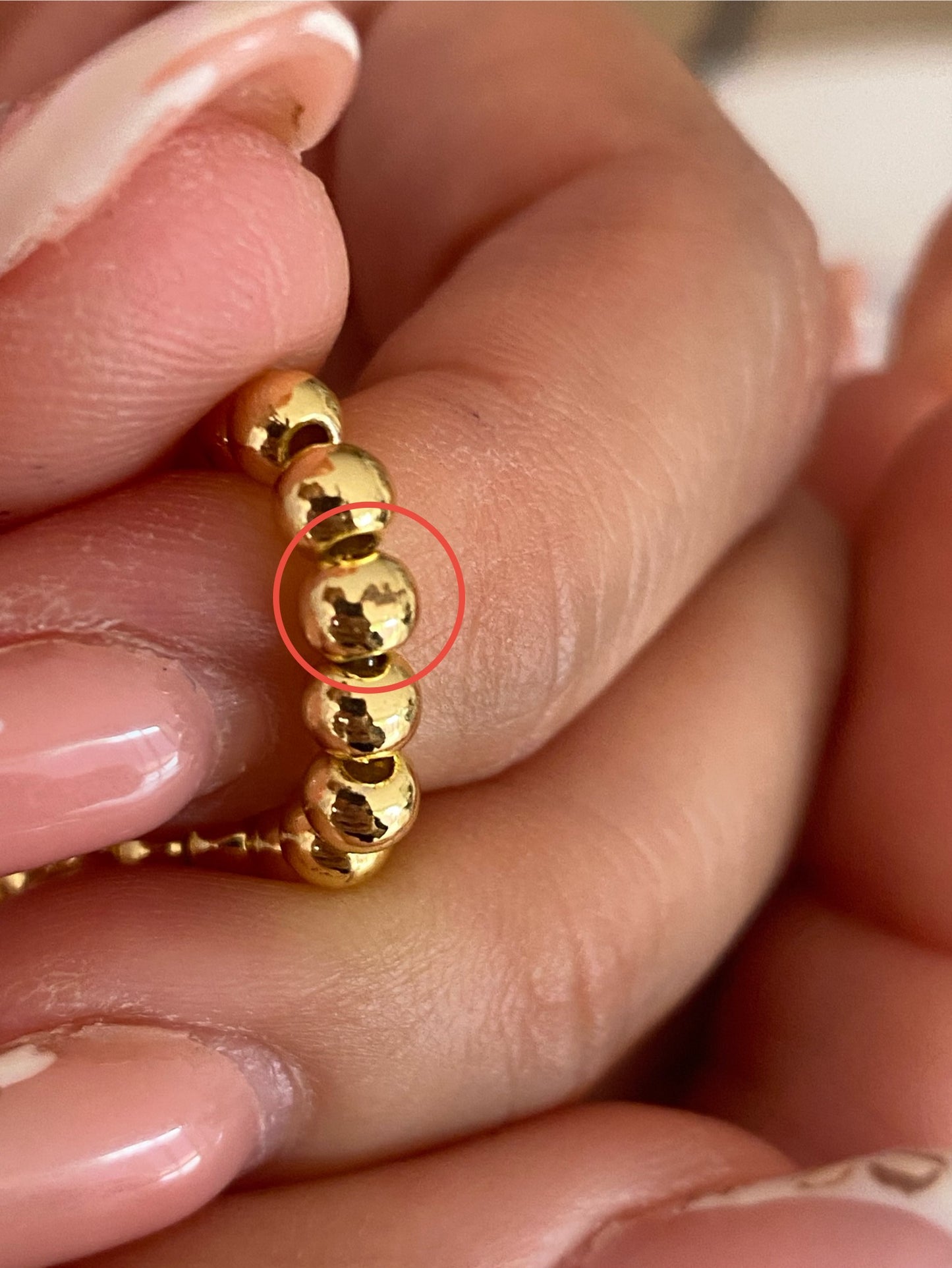 PULSERA BOLA CHICA (REMATE)