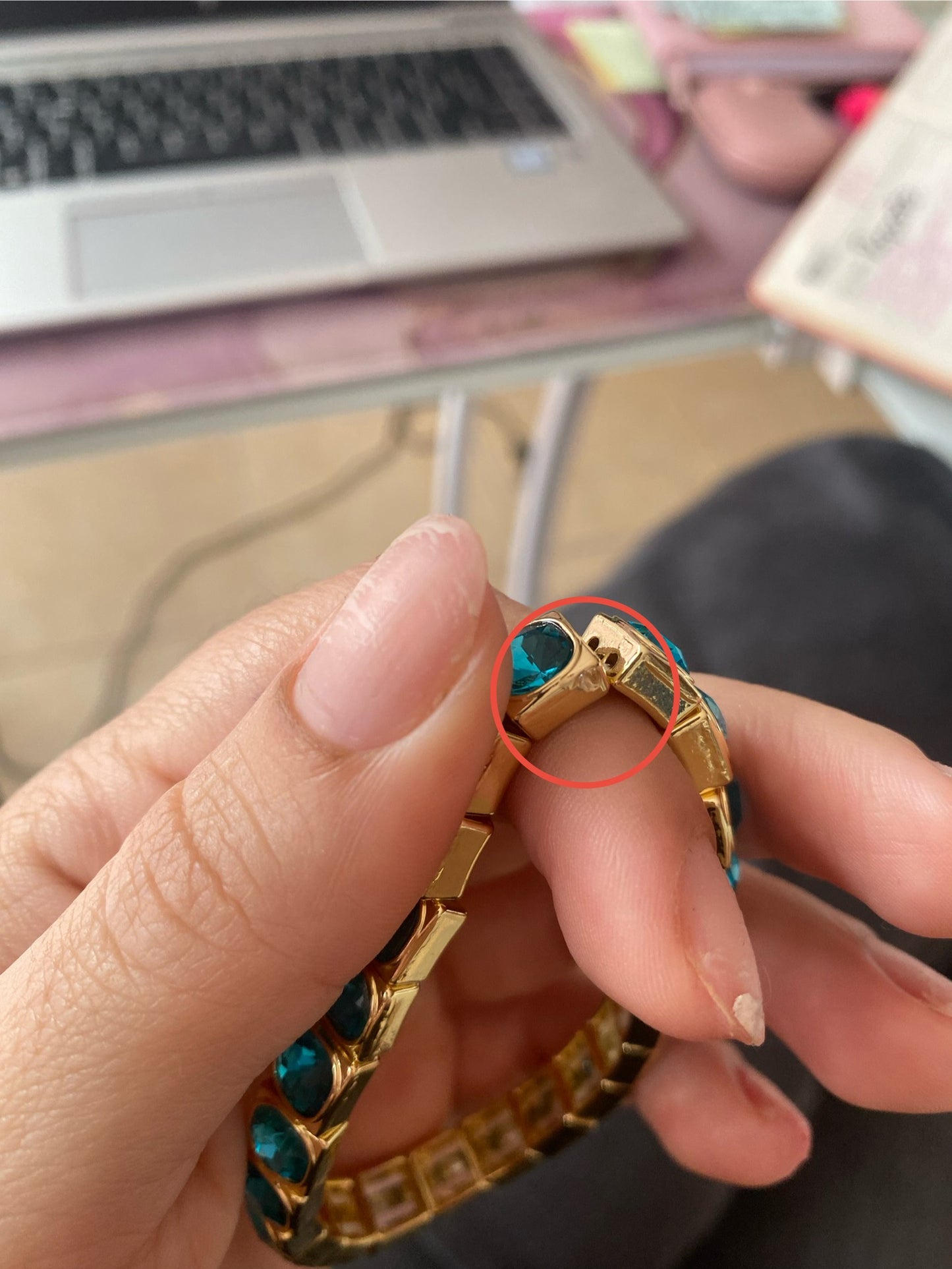PULSERA AZURA (REMATE)