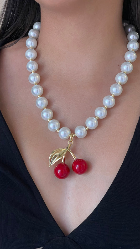 COLLAR CEREZA XL