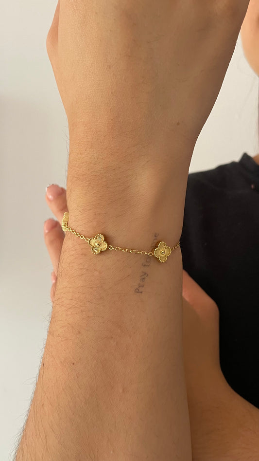 PULSERA TRÉBOL MINI