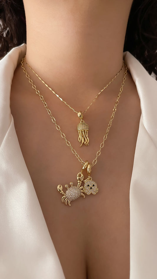 COLLAR MEDUSA & COLLAR ARRECIFE