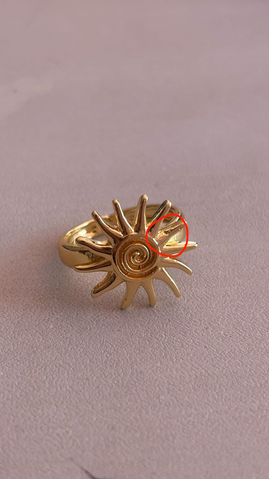 ANILLO SOLARA (REMATES)